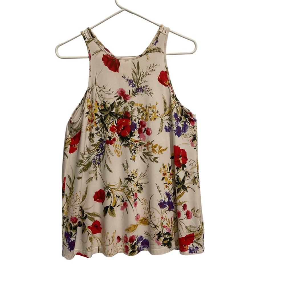 Anthropologie‎ Akemi+Kin Swing Tank Top Epoca Lace Crochet